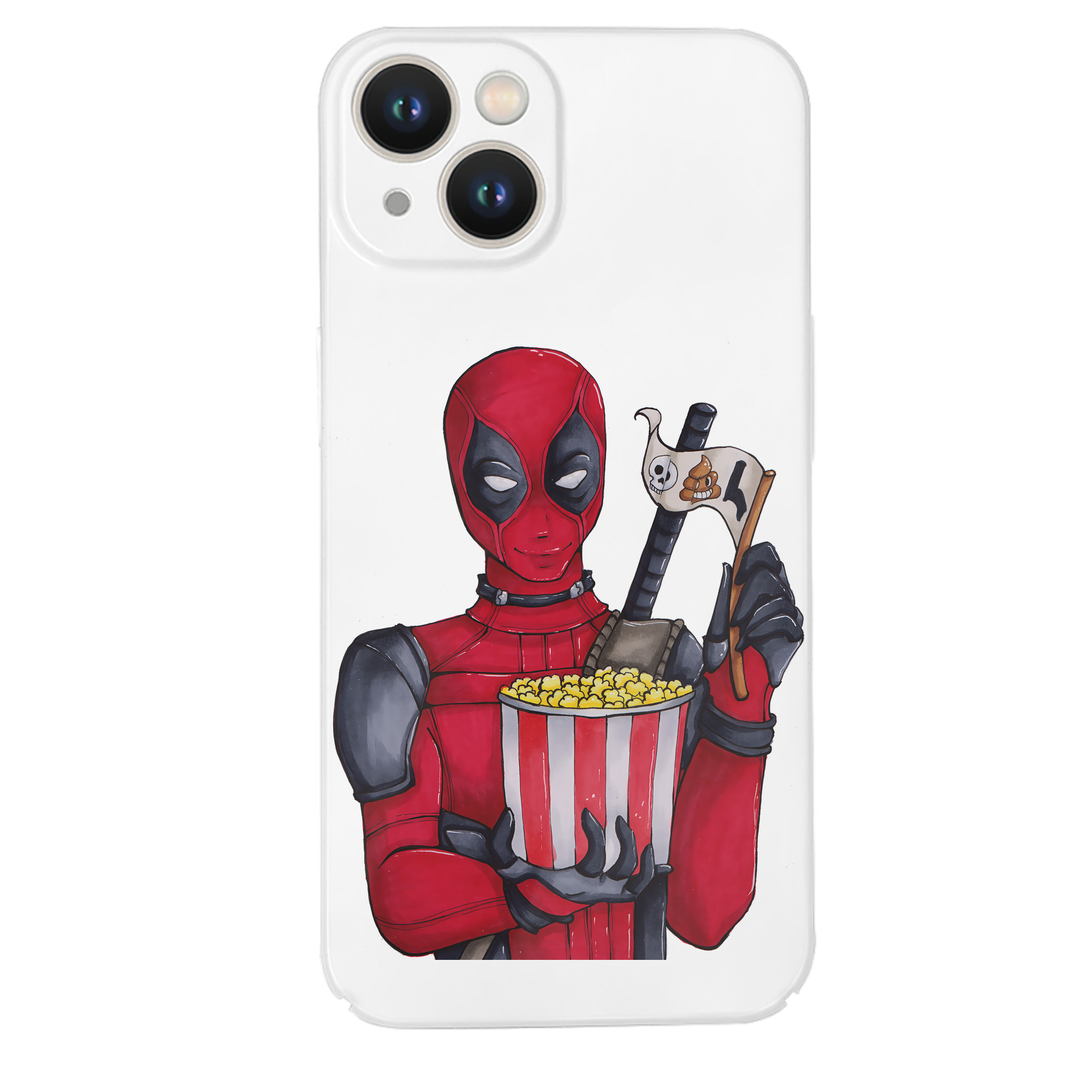 （画像用） Deadpool デッドプール 【iPhone 14シリーズ対応】ハードケース